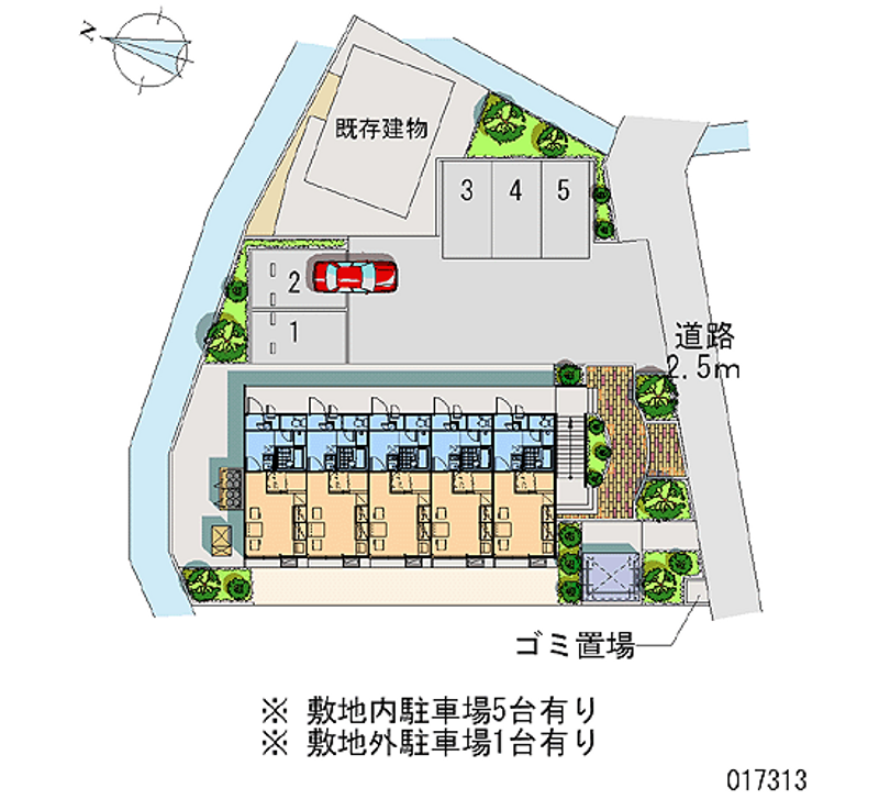 レオパレス大希 月極駐車場