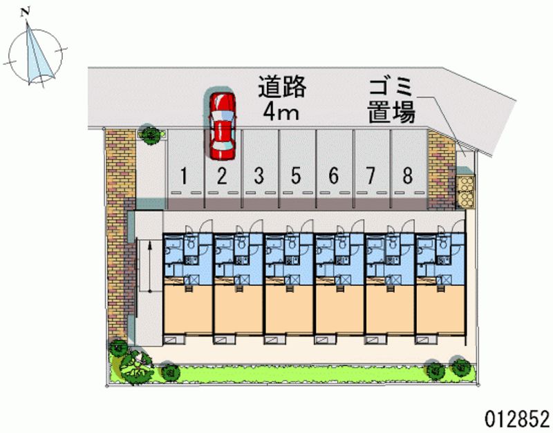 レオパレス松ヶ崎 月極駐車場