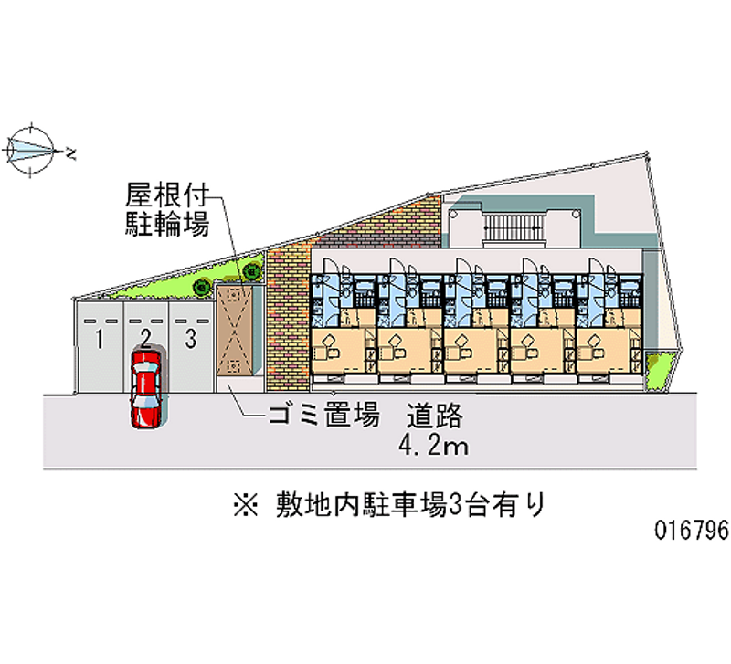 16796月租停車場