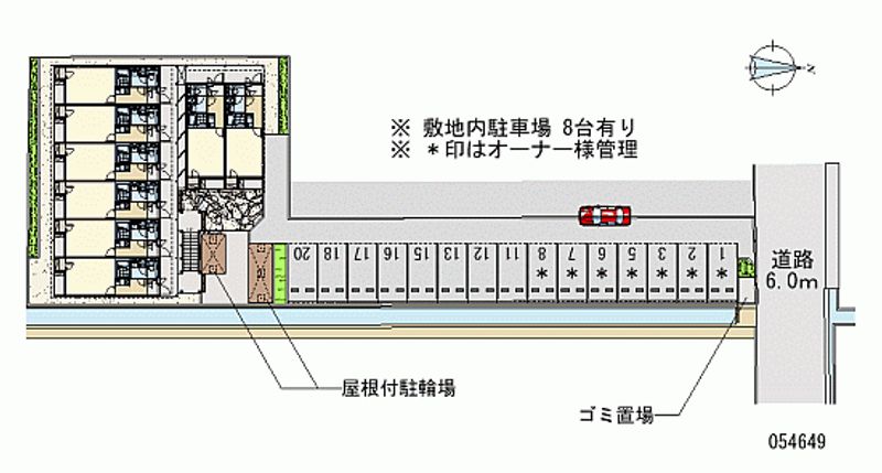 54649月租停車場