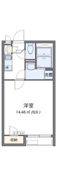 クレイノトレス 間取り図