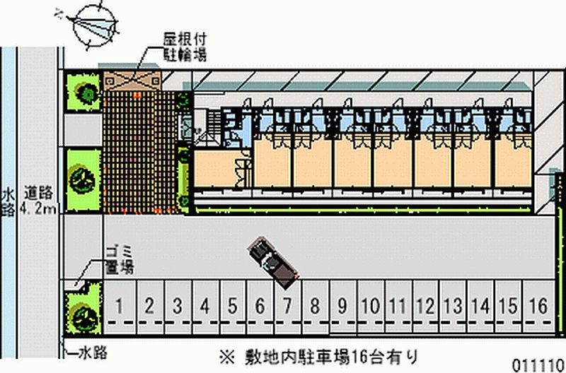 11110月租停车场