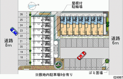 24997 Monthly parking lot