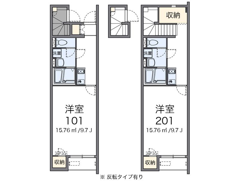 クレイノＹＡＭＡＭＯＴＯⅡ 間取図