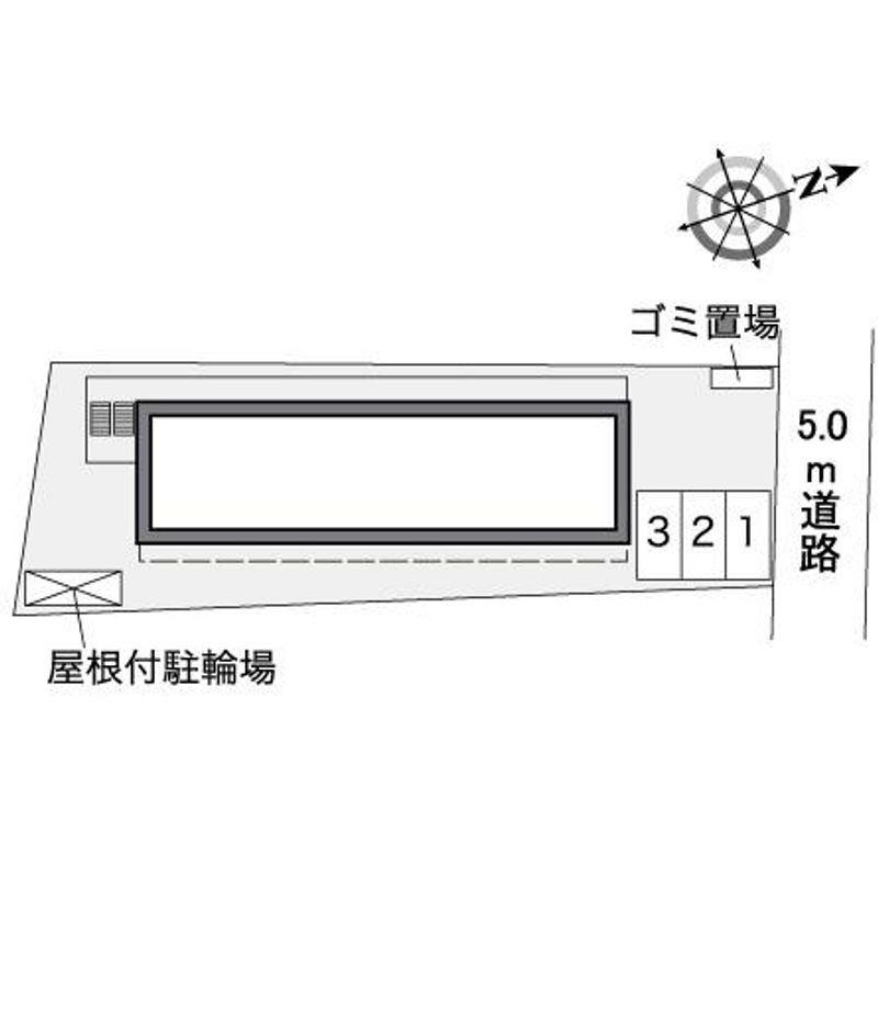 レオパレス正楓Ⅱ 配置図