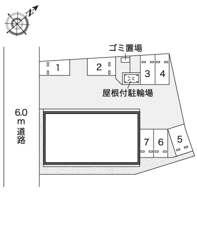 レオネクストクローバーハウス 配置図
