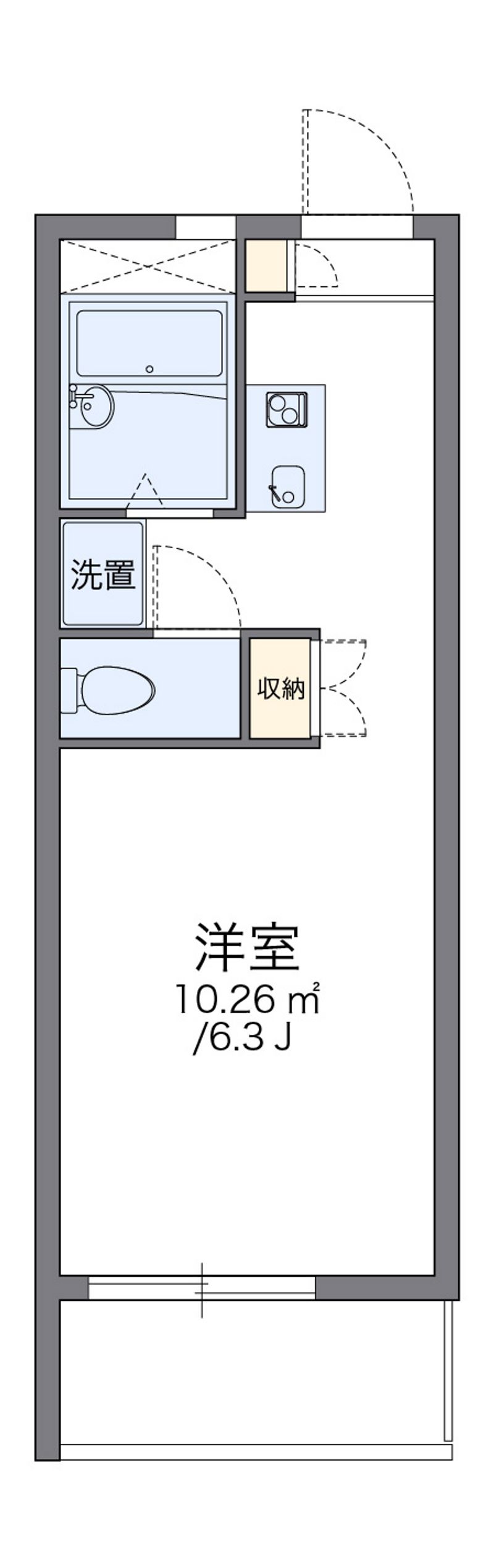 leopalace Sunny Court Ishigaki Floor plan