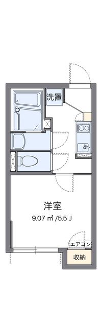 クレイノパル　ラ　パ 間取り図