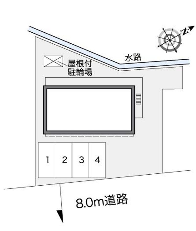 レオパレスＥｐｉ　ｄ　Ｏｒ 配置図
