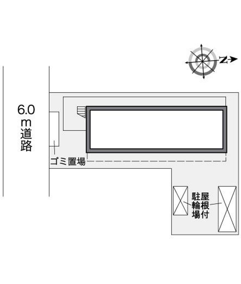 レオパレスストリーム 配置図