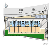 レオパレスこやなぎ 区画図