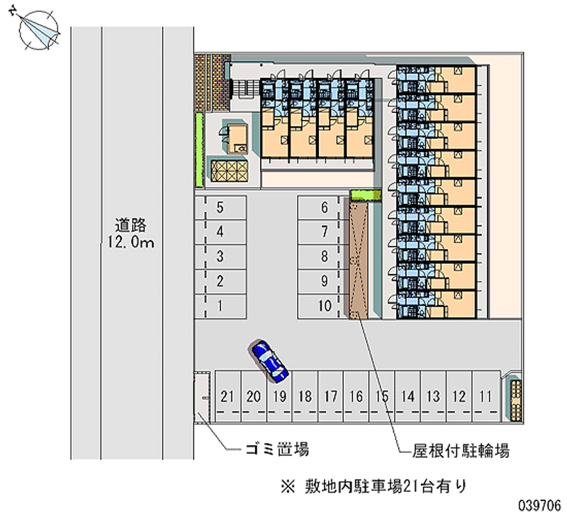 39706 Monthly parking lot