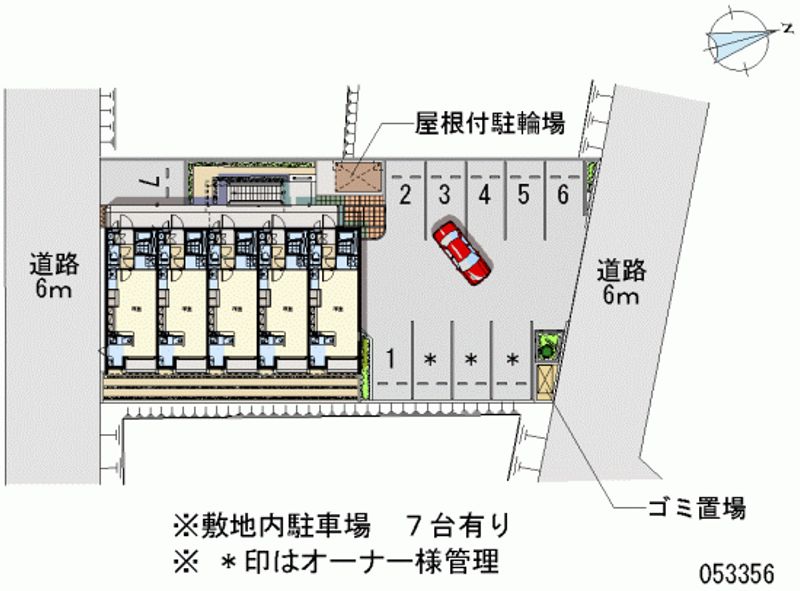 53356 Monthly parking lot