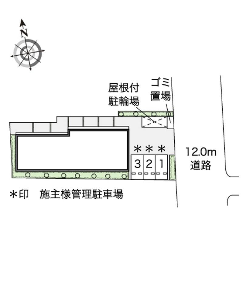 レオネクストハイツ忘れな草 配置図