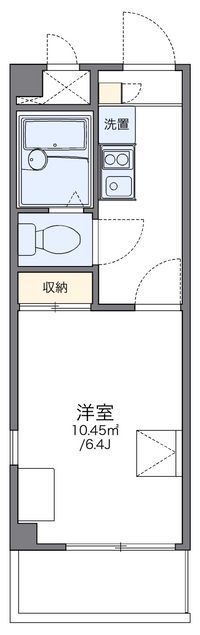 レオパレスエタージュ 間取り図