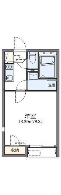 レオネクストヴィラ　ソレイユ 間取り図