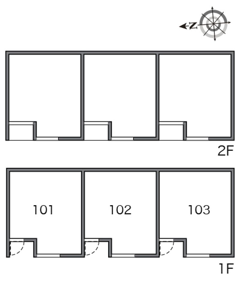 レオネクストエトワール要町 間取配置図
