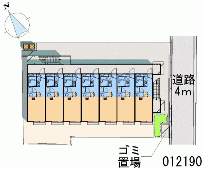 レオパレスビオトープ 区画図