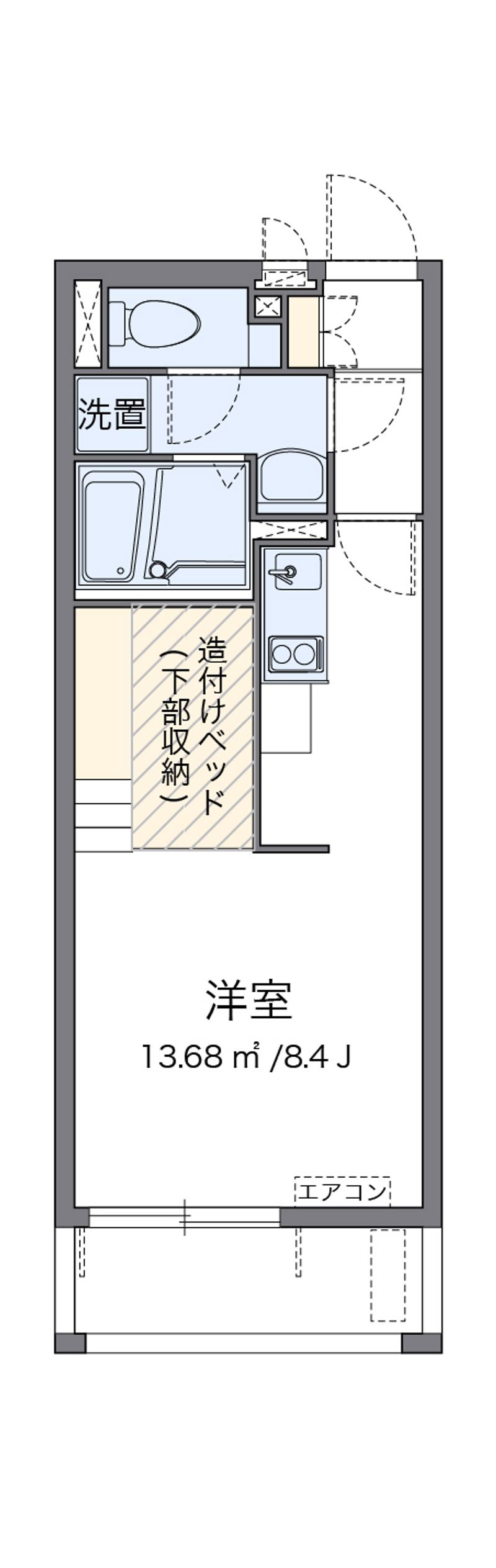 ミランダソレーユ 間取図