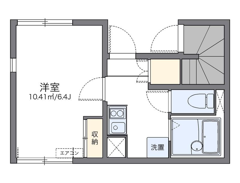 レオネクスト本厚木 間取図