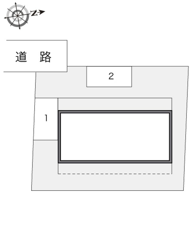 レオパレスＡＳＴＹＴＡＫＡＲＡ 配置図