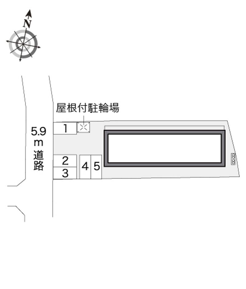 レオパレスツリートップ 駐車場