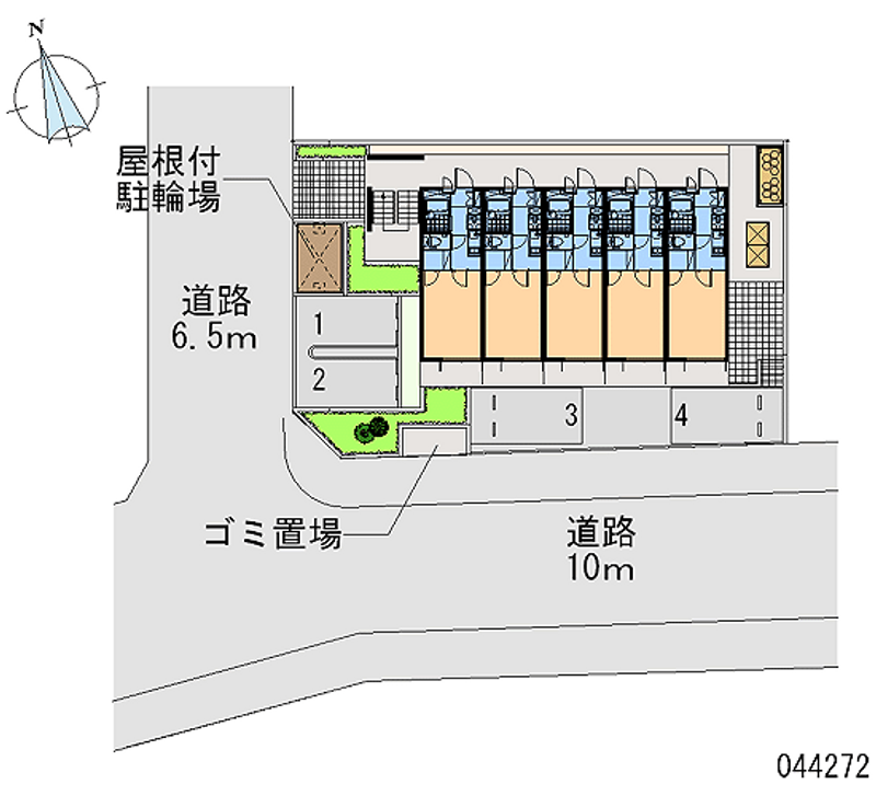 レオパレス植田南 月極駐車場