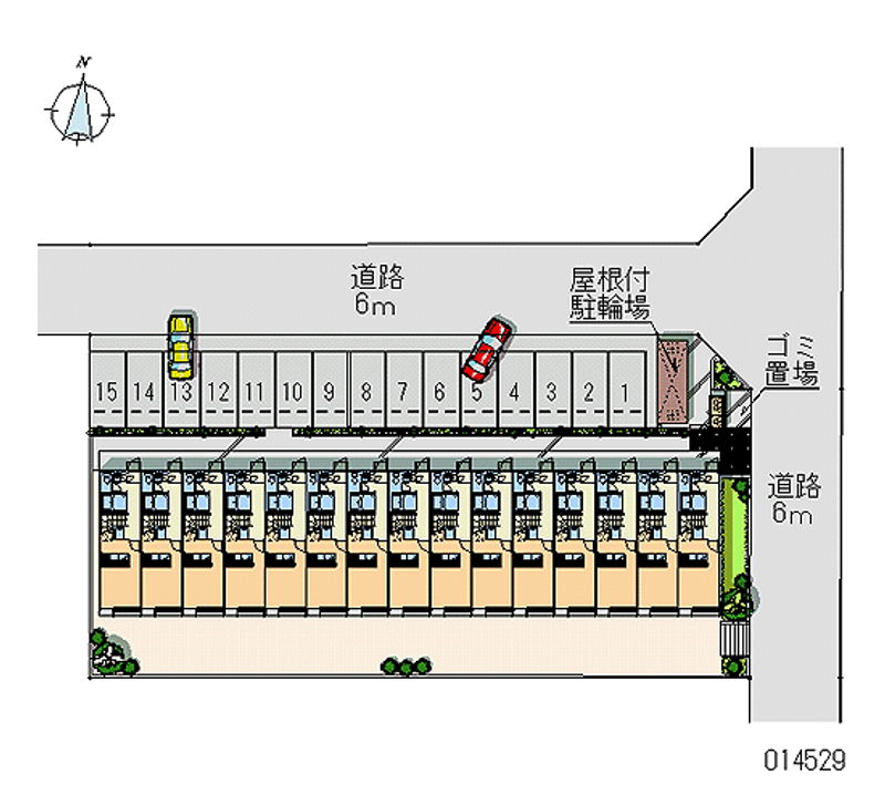 14529月租停车场