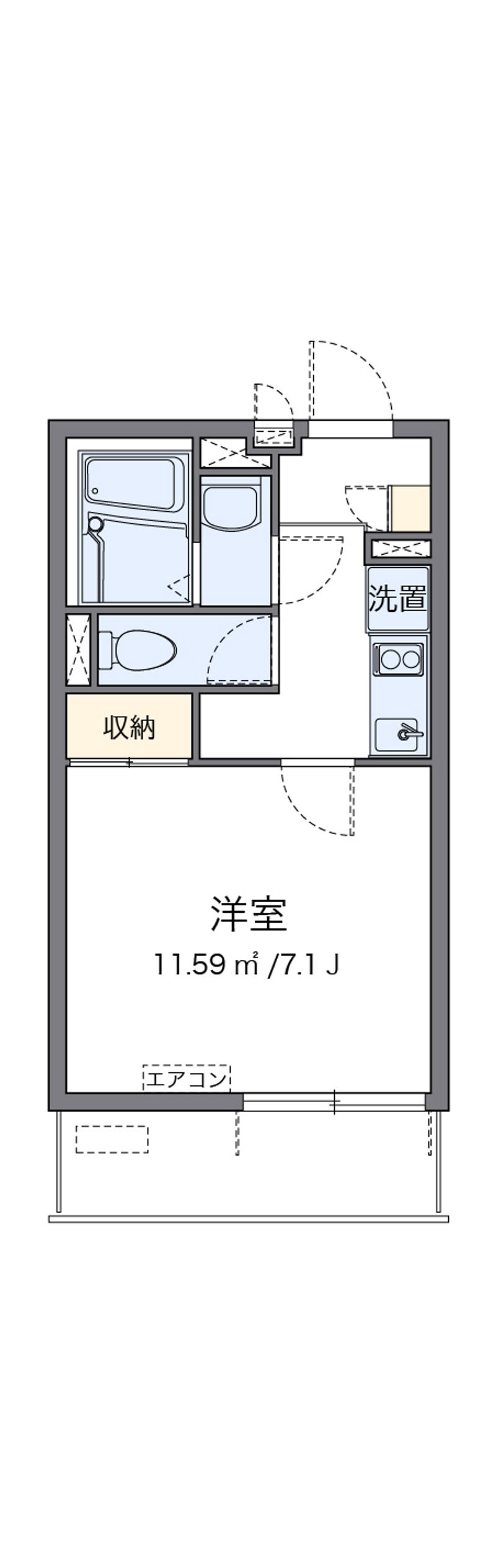 クレイノル　メルシェ 間取図