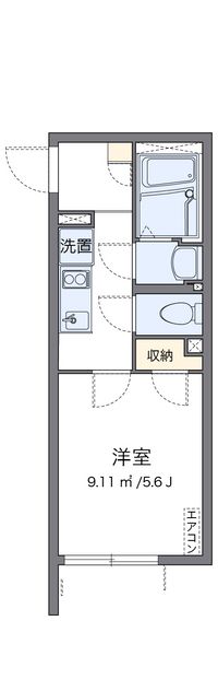 クレイノカサ　リリオⅢ 間取図