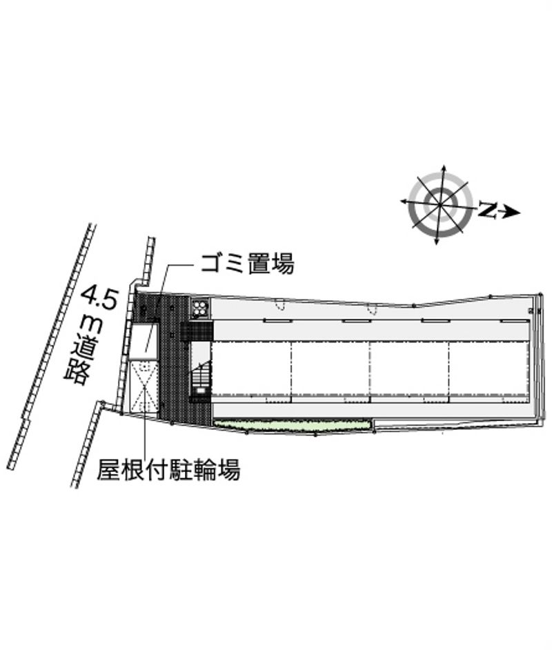 レオパレスシェーネ 配置図