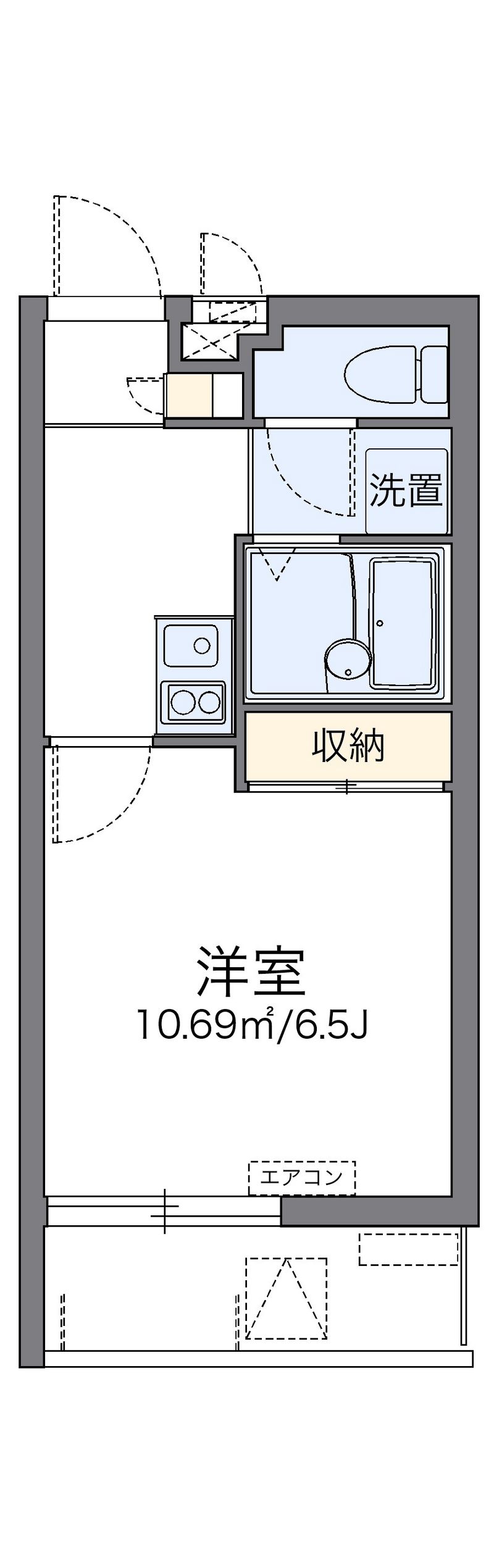 レオパレスＲＡＴＯＫＡ 間取図