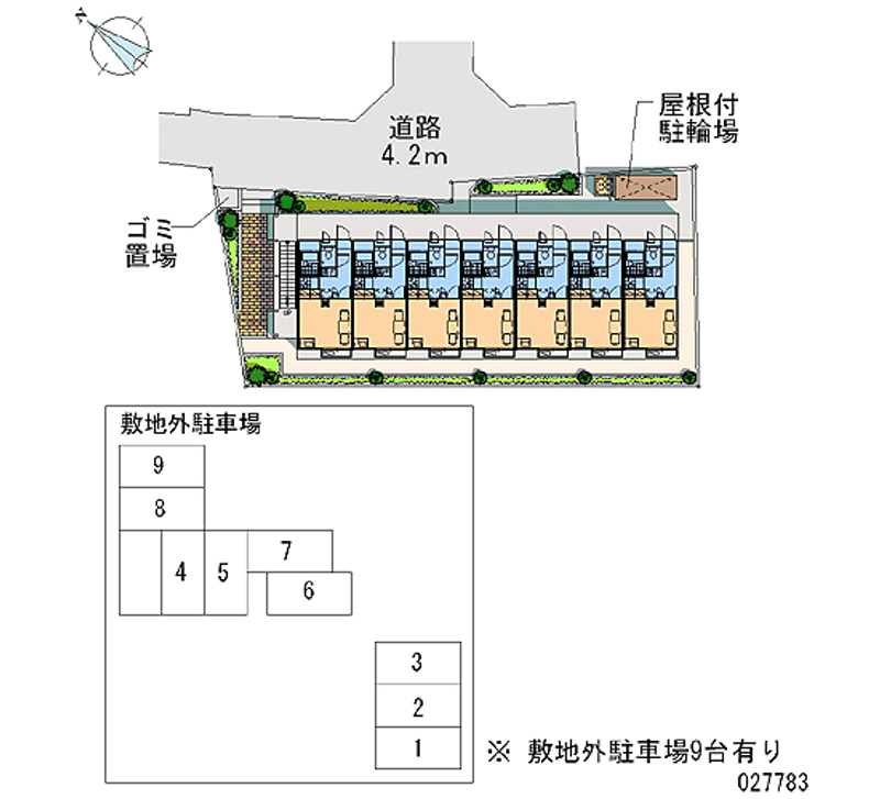 27783月租停车场