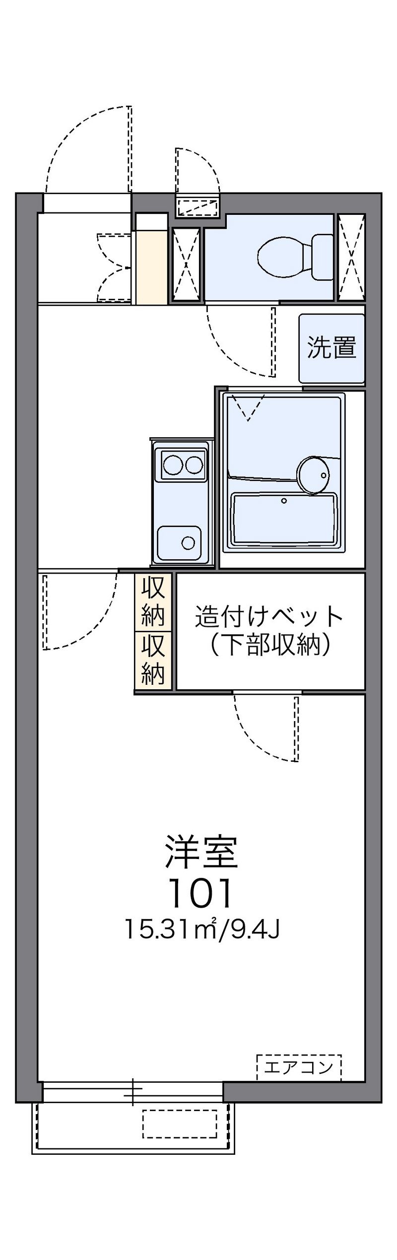 レオネクストグランドハイツ 間取図