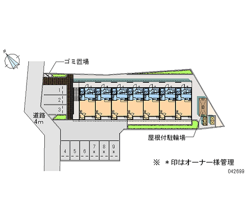 42699 Monthly parking lot