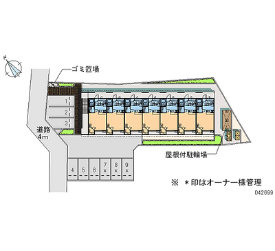 42699 Monthly parking lot