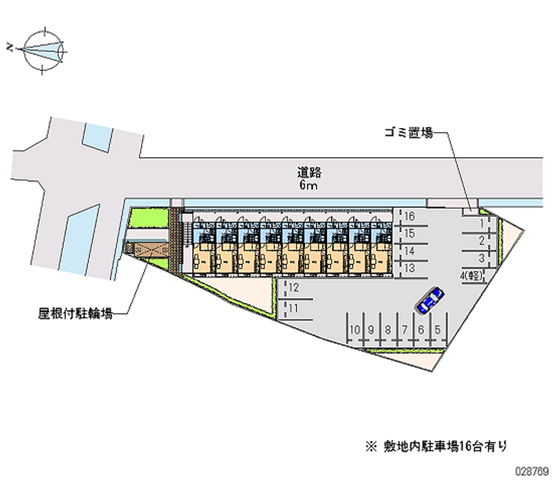 28769月租停车场