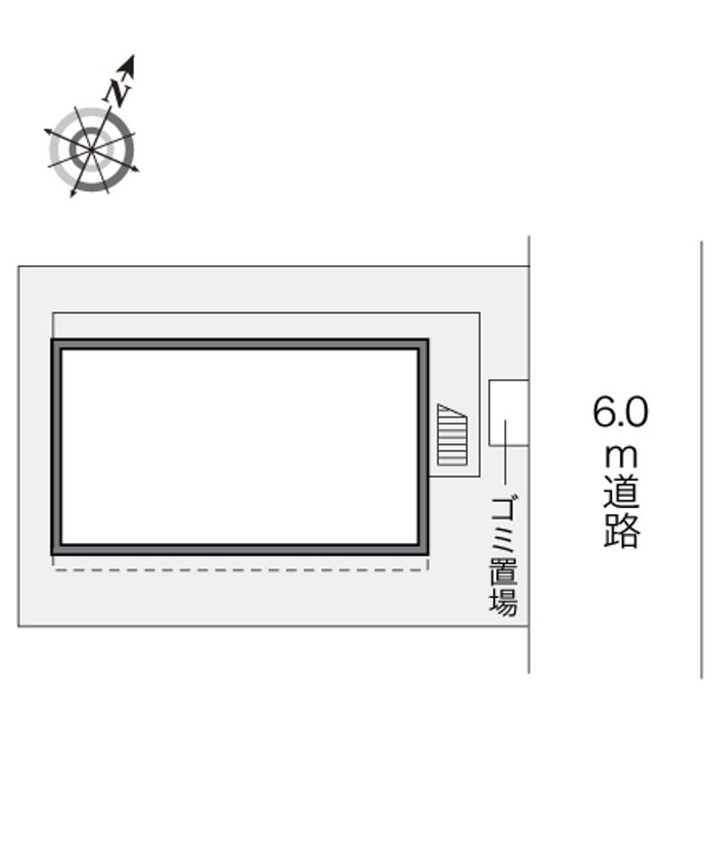 レオパレスフォレストミー 配置図