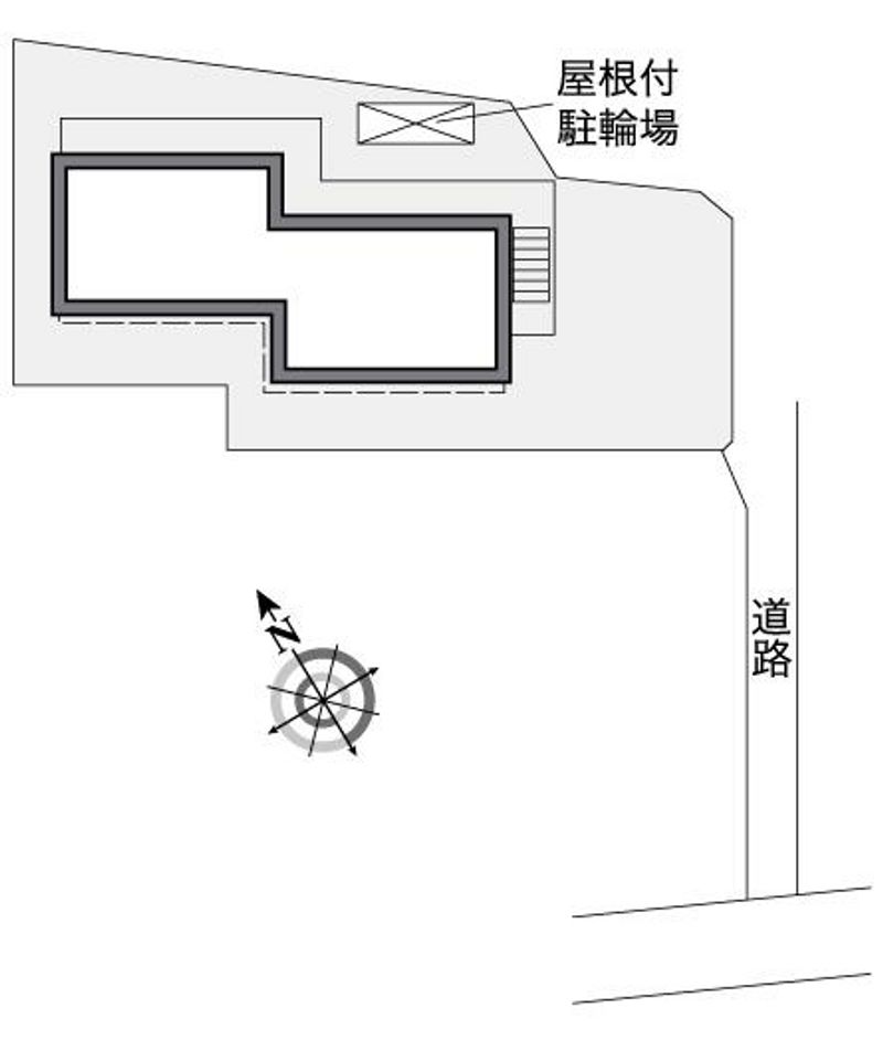 レオパレスパルコート 配置図
