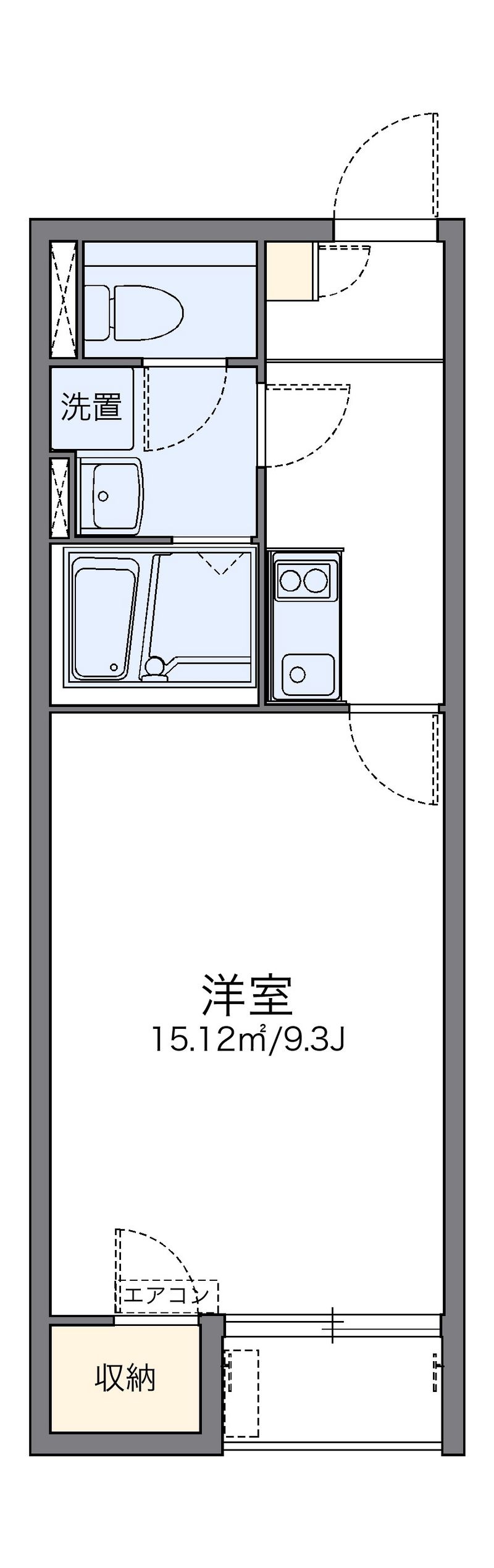 レオネクスト西芝 間取図