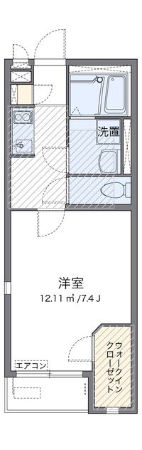 ミランダ野火止Ⅰ 間取図