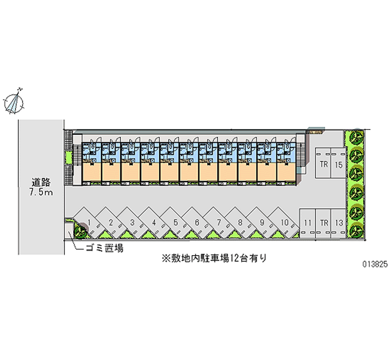 13825月租停车场