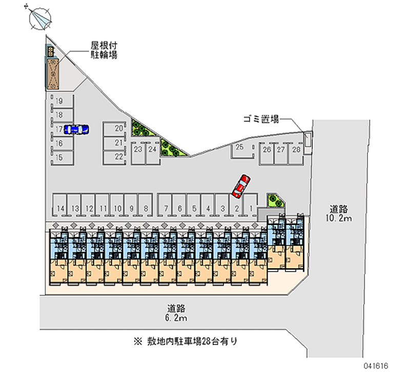 41616月租停车场