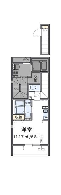 クレイノＫＥＥＰ　ＮＥＸＴⅠ 間取図