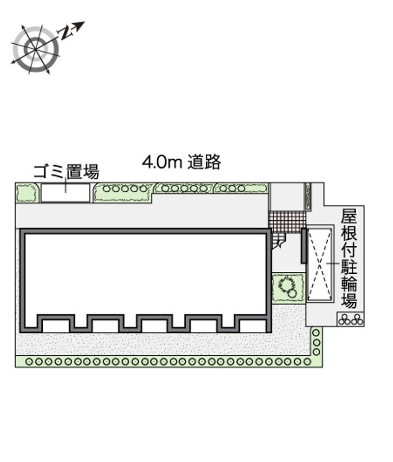 レオネクストグレースクレストⅡ 配置図