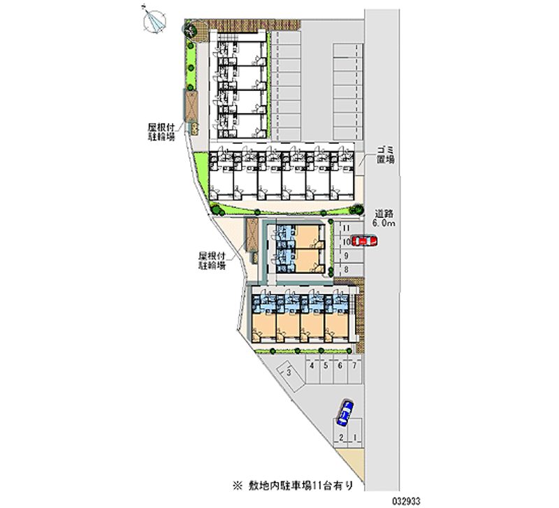 32933月租停車場