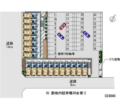 24946 Monthly parking lot