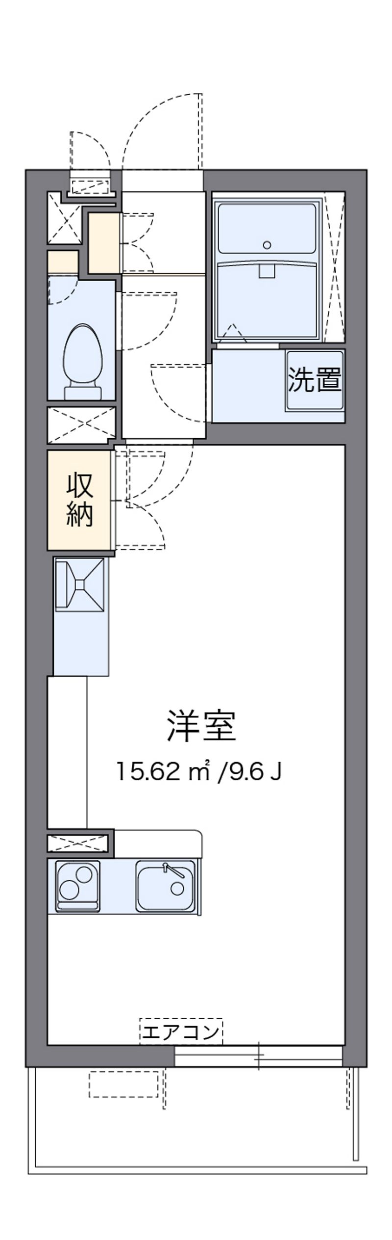 ミランダあおい 間取図