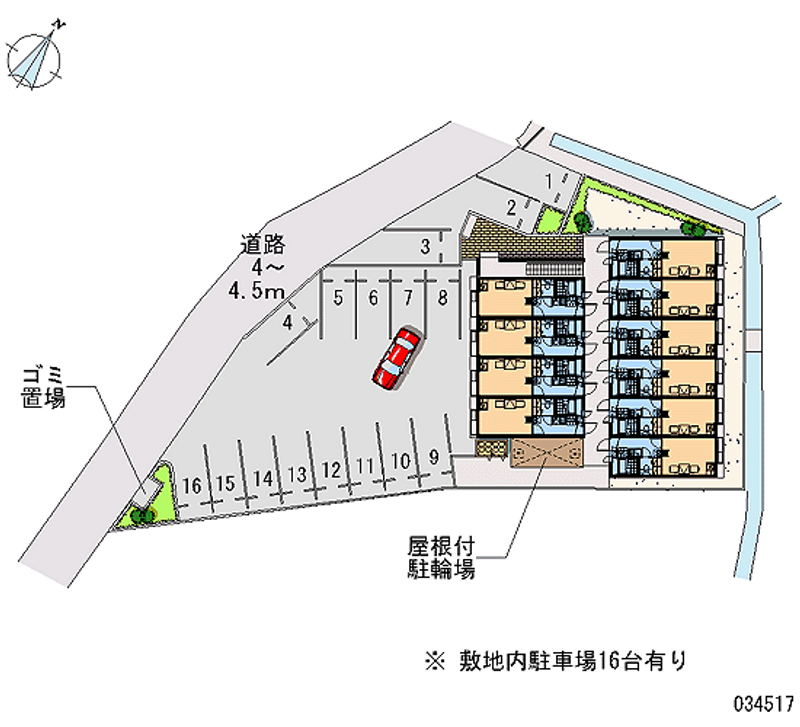 レオパレスプレミール八木 共用部分