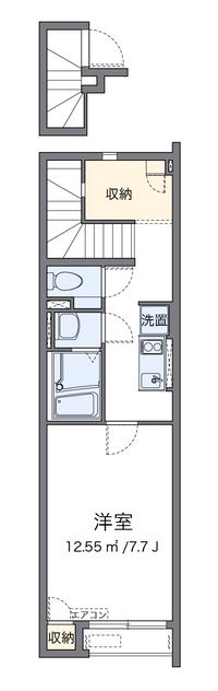 クレイノ飛鳥 間取り図